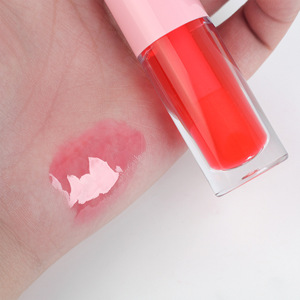 Huile à lèvres rouge changeante de couleur 6ml, hydratante et longue tenue, pour femmes - Product Image 2