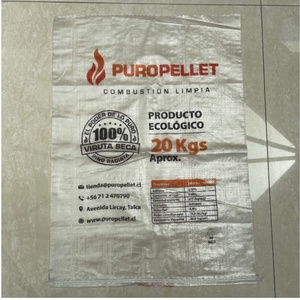 Trong suốt <span class=keywords><strong>PP</strong></span> dệt túi màu sắc tự nhiên <span class=keywords><strong>PP</strong></span> dệt Túi khâu cho củi - Product Image 3