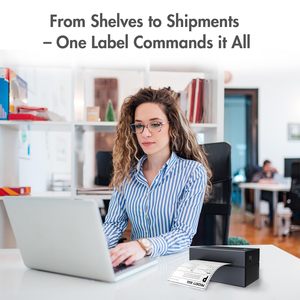 4x6 Wireless Thermal Shipping Label <b>Printer</b> Multi System Compatible For UPS USPS Small Business Shipping Labeling - Product Image 6