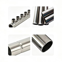 Corte Láser CNC para Tubos de Acero Inoxidable, Tubo de Acero Inoxidable Perforado con Láser, Procesamiento de Tuberías Metálicas OEM