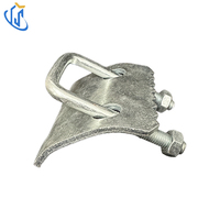 Pince de fixation UTTERLY UTT1103 pour poutre en acier, pour fixation sur bride de poutre en acier, avec finition électrogalvanisée, pour support de charge C41