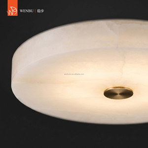 Spanish alabaster <b>ceiling</b> <b>light</b> for <b>modern</b> luxury living room and villa interiors - Product Image 3