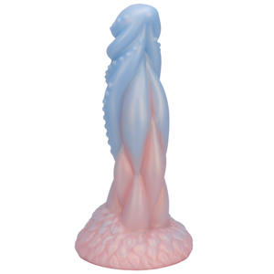 Nuevo diseño <span class=keywords><strong>de</strong></span> juguete sexual alienígena, consolador <span class=keywords><strong>de</strong></span> silicona <span class=keywords><strong>de</strong></span> fantasía grueso grande con ventosa suave para mujeres, hombres, <span class=keywords><strong>parejas</strong></span> - Product Image 5