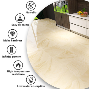 Carreaux de <span class=keywords><strong>sol</strong></span> en béton de porcelaine blanche chinoise 60x60 Carreaux <span class=keywords><strong>Gres</strong></span> Ceramique <span class=keywords><strong>Sol</strong></span> brique réfractaire antidérapante meilleur prix <span class=keywords><strong>sol</strong></span> en porcelaine - Product Image 4