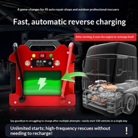 Patrik 68000mAh Universal 12V 24V Pengisi Daya Baterai Truk Tugas Berat LiFePO4 Jump Starter Darurat dengan Sistem Pemanasan Awal