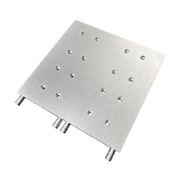 Plaque de refroidissement liquide personnalisée Bloc d'eau en cuivre Échangeur de chaleur AL6061 Refroidisseur de dissipateur thermique pour camions électriques Plaque de refroidissement à froid en aluminium