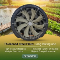 Accessoires de pulvérisateur agricole modifiés, pulvérisateur de verger monté sur véhicule, ventilateur de pulvérisation pour verger, ensemble de pulvérisation à haute pression avec buse et ventilateur