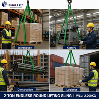 SOLI Webbing Sling SF 7:1 Kaldırma Kayışı Çift Katlı Web Slingleri Avrupa Standardı EN 1492-1 1 Yıl Garantili 2 Ton Polyester