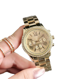<span class=keywords><strong>Reloj</strong></span> Casual <span class=keywords><strong>MK</strong></span> para <span class=keywords><strong>Mujer</strong></span> <span class=keywords><strong>de</strong></span> Acero Inoxidable en Oro Rosa con Movimiento <span class=keywords><strong>de</strong></span> Cuarzo, Calendario <span class=keywords><strong>de</strong></span> Tres Esferas, Diámetro <span class=keywords><strong>de</strong></span> Esfera <span class=keywords><strong>de</strong></span> 38 mm y Ancho <span class=keywords><strong>de</strong></span> 20 mm - Product Image 6