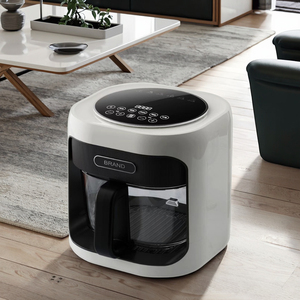 Geming 4.5L tùy chỉnh có thể nhìn thấy thủy tinh Bát Nồi chiên không khí điện Nồi chiên không khí nóng lò nướng bánh mỳ đa chức năng dầu miễn phí Nồi chiên không khí - Product Image 3