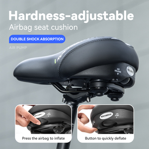 <span class=keywords><strong>Selle</strong></span> de <span class=keywords><strong>vélo</strong></span> ROCKBROS à ventilation simple et à coussin d'air absorbant les chocs pour vélos de route Accessoires de cyclisme professionnels - Product Image 1