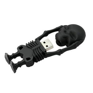 ของขวัญธีมฮาโลวีนปี 2026 ของเล่นผีตลกๆ แฟลชไดรฟ์รูปโครงกระดูก PVC - Product Image 3