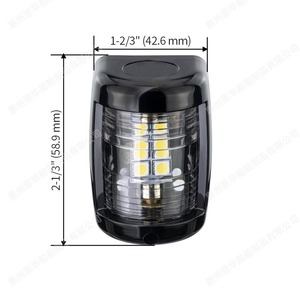 Luz de navegación LED para yates, luz trasera de 135 grados y 12 V CC para barcos de pesca - Product Image 4