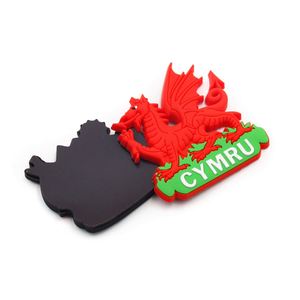 Customised Alphabet Magnets 2D Embossed Soft Rubber Silicon Magnetic <b>Fridge</b> - Product Image 5