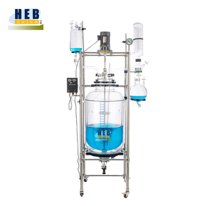 HEB-200L 200L حجم كبير مفاعل زجاجي مغلف - Product Image 1