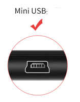 Chapado en oro de 0,5 m 1m 1,5 m 2m 3m 5m USB 2,0 A macho A Mini 5PIN Cable macho