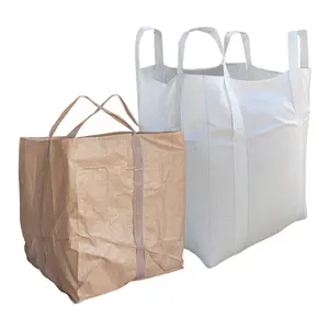 低价出售广泛使用的Pp散装袋大袋1吨1.5吨Pp S加厚耐磨1000千克散装袋1吨大米