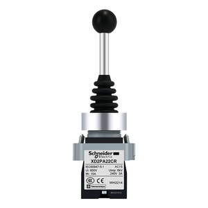 Interruptor basculante de cuatro vías <span class=keywords><strong>doble</strong></span> autoblocante <span class=keywords><strong>Schneider</strong></span> XD2PA22CR para equipo eléctrico Maestro de reinicio automático - Product Image 1
