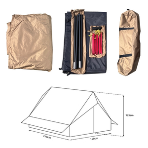 JWF-243 Customized Outdoor Camping <strong>Tents</strong> 2 Person Waterproof <strong>Wigwam</strong> <strong>Tent</strong> Cabin 4 Seasons <strong>Tent</strong> - Product Image 5