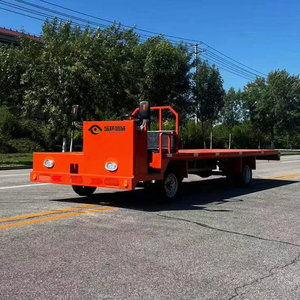 Chariot Électrique à Plateforme à Batterie de 20 Tonnes avec Cabine pour Usine/Plateforme de Transfert Électrique à Quatre Roues - Product Image 2