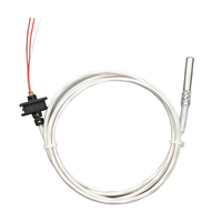 Sonde de température en acier inoxydable étanche à résistance au platine à 3 fils RTD Pt100/PT1000 OEM/ODM Précision de 0,15 à 0,3%
