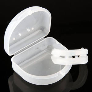 2024新しいデザインいびき装置の停止いびきマウスピースの停止快適な歯ぎしりナイトスリープマウスガードマウスガード - Product Image 2