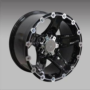 SW kích thước đầy đủ SUV Xe tải 4x4 bánh xe moq 4 Tùy chỉnh giả mạo 17x9.0 Vành hợp kim nhôm off-road 25mm phù hợp với Nissan Dodge LAND ROVER - Product Image 4