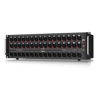 Console numérique Behringer WING-BK + pack Stagebox S32, système de sonorisation, équipement musical, console numérique 48 canaux pour scène et spectacles en direct