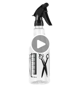 주문 살롱 이발사 소형 작은 플라스틱 Chloroform 살포 병, 100Ml 500Ml 청소 머리 물 빈 안개 병 살포