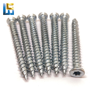 สกรูคอนกรีตเหล็กกล้าคาร์บอนชุบสังกะสีแบบ Torx - Product Image 2