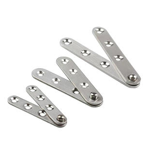 GQK Bisagra pivotante de puerta de armario de muebles de acero inoxidable plegable de 360 grados con fácil instalación - Product Image 6