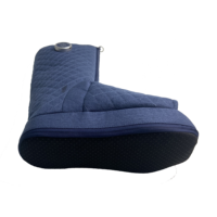 Bottes de massage pour les jambes et les pieds Air Wave avec chaleur, compression d'air et contrôle de la durée pour le soin des pieds