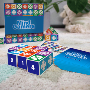 <span class=keywords><strong>Jeu</strong></span> de société éducatif multijoueur de réflexion logique et de brainstorming, blocs de <span class=keywords><strong>jeu</strong></span> de bureau en plastique, vente chaude transfrontalière - Product Image 2