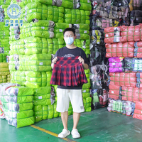 Fardos de Ropa Usada Importada de Guangdong, Faldas Cortas de Segunda Mano para Mujer, Venta al Por Mayor, Poliéster/Algodón, Mini