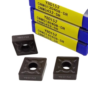 CNMG120408-DR 100% Original Z YBD152 <strong>CNMG</strong> 432-DR CNC Carbide Turning <strong>Inserts</strong> for Processing Steel 10pcs/box - Product Image 1