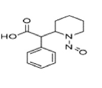 Produits en stock Impuretés de nitrosamine/2-(1-Nitrosopiperidin-2-yl)-2-phénylacétique acide Haute qualité