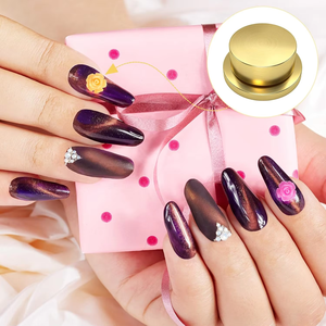 Charmes rotatifs pour ongles en laiton de 2,7*3,5*2,8 mm, charme rotatif pour ongles, accessoires de bricolage pour femmes et filles - Product Image 5