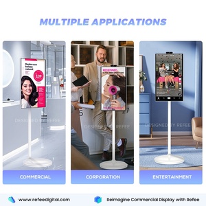 <b>Portable</b> Smart <b>TV</b> 27" 32" Rollable Rotatable 10 Point Touch Screen 10hr Battery Android Digital Display Shopping Mall 22'' 27" 3 - Product Image 5