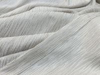 Voilage en lin de 3,4 m, doux, naturel et élégant, pour fenêtre