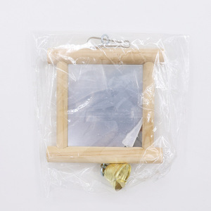 Giocattoli Divertenti a Specchio per <span class=keywords><strong>Uccelli</strong></span>, Giocattoli Fantasiosi <span class=keywords><strong>da</strong></span> Arrampicata e Appoggio, Adatti per Pappagalli, Piccioni, in Pino e Acrilico, Giocattoli per Animali Domestici - Product Image 6