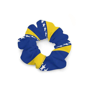Ensemble d'accessoires pour supporters <span class=keywords><strong>de</strong></span> football avec logo personnalisé, comprenant un bandeau, des chapeaux, un tablier et une élastique à cheveux, avec <span class=keywords><strong>drapeau</strong></span> <span class=keywords><strong>de</strong></span> la Bosnie-Herzégovine, pour cadeaux promotionnels - Product Image 2
