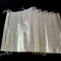 Sac en plastique PP en gros d'usine 20Kg 25Kg 50Kg pour riz, riz cassé, blanc, transparent, tissé, emballage pour riz