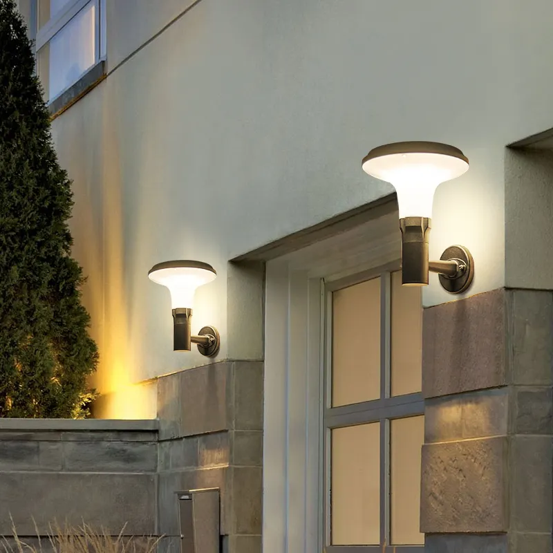 HOTOOK Outdoor Lamp Solar Wall Lights For Home Led Mounted Up And Down Indoor Modern Bracket Indoors Lighting