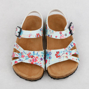 Sandali Floreali alla Moda per Bambini, <span class=keywords><strong>Scarpe</strong></span> Estive da Spiaggia per Bambini, Ciabatte Antiscivolo a Punta Aperta per Ragazze - Product Image 4