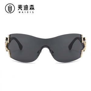 Maidis Frameless Sunglasses Pc Lens Uv400 Unisex Fashion Outdoors - Product Image 5