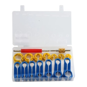 High Quality 16PCS Car AC <strong>Fuel</strong> <strong>Line</strong> Disconnect Removal <strong>Tool</strong> <strong>Set</strong> with Valve Core Remover <strong>Tool</strong> Kit - Product Image 1