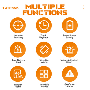 Tutrack m502w Xe GPS Tracker cắt dầu nhiên liệu thời gian thực theo dõi SOS cài đặt miễn phí GPS cho xe Hạm Đội - Product Image 4