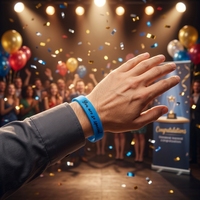 Pulsera de Silicona con Frase Motivacional Personalizada para Recompensas Escolares, Regalos Corporativos, Recuerdos de Fiesta, Envío Rápido de Fábrica, Precio Bajo