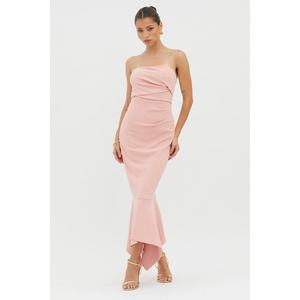 Nuevo Vestido Maxi de Punto con Escote Cuadrado, Espalda Descubierta, Elegante, Sin Mangas, con Cordón Ajustable y Detalles Fruncidos para Mujer - Product Image 6