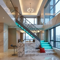 Escaliers en acier sûrs et durables pour les hôtels, les maisons d'hôtes, les centres commerciaux et les immeubles à appartements de Sydney, faciles à installer.
